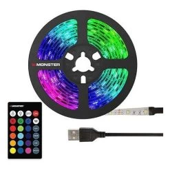 Monster 2M IR Controlled Multi Color Light Strip (WLB71023CAN) 9 Monster 2M IR Controlled Multi Color Light Strip (WLB71023CAN) -Home Appliance Store d5343103f99f0672c7c249798243e39b5e1a777c3b42764297de2dd1ea09da5f