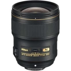Nikon AF-S FX NIKKOR 28mm F/1.4E ED Lens (AFSFX28MM1.4E)
