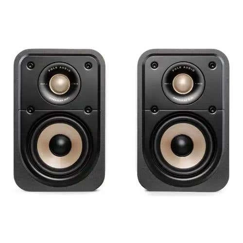 Polk Signature Elite ES10 High-Resolution Surround Bookshelf Speakers - Pair - Black (ES10-BLACK) 6 Polk Signature Elite ES10 High-Resolution Surround Bookshelf Speakers - Pair - Black (ES10-BLACK) - Image 4