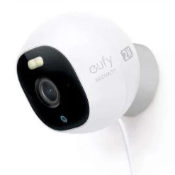 Eufy Security Cam Pro 2K Indoor/Outdoor Security Camera With Spotlight - White (T8441121)