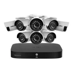 Lorex 8-Channel 1080p 1TB Wired DVR System With 8 Bullet Security Cameras (D24281B-2NA8-E)