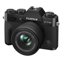 Fujifilm X-T30 II Mirrorless Camera With XC15-45mm PZ Lens - Black (600022370)