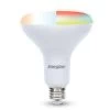 Energizer Connect Smart Wi-Fi BR30 Multi-White & Multi-Color RGB LED Light Bulb (EBC2-1002-RGB)