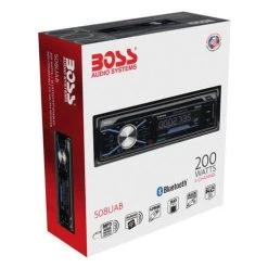 Boss 508UAB Single-DIN CD / MP3 Player Receiver With Bluetooth (508UAB) -Home Appliance Store db025ebbdaf80ced9ae4f65736518c7570788e298369b95f0b1c449f3e63ac2d