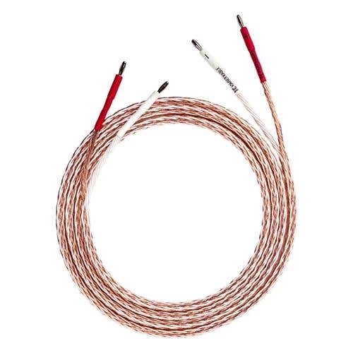 Kimber Kable 8TC 2.5M Speaker Cable - White+Clear - Pair (8TC-2.5M-SBAN-SBAN) 2 Kimber Kable 8TC 2.5M Speaker Cable - White+Clear - Pair (8TC-2.5M-SBAN-SBAN)