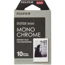 Fujifilm Instax Mini Film - 10 Exposures - Monochrome (600017030)