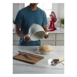 KitchenAid 5 Quart Bread Bowl With Baking Lid (KSM2CB5BGS) -Home Appliance Store dea4a2c062fc1942a732b76e620bbdeac15bee52d896eef7a05be1c2ed3d04b3