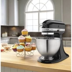 KitchenAid Classic Series 4.5 Quart Tilt-Head Stand Mixer - Onyx Black (K45SSOB) -Home Appliance Store dff075c6a2cc36c5b676f1170690a1d72137a05d5b00de2c4286c5389316c892