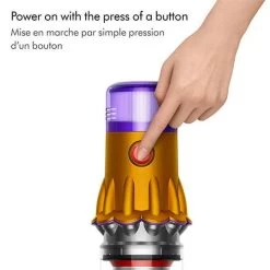 Dyson V12 Detect Slim Cordless Vacuum With Laser Technology - Yellow / Nickel (V12DETECTSLIM) -Home Appliance Store dyson 2