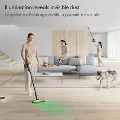 Dyson V12 Detect Slim Cordless Vacuum With Laser Technology - Yellow / Nickel (V12DETECTSLIM) -Home Appliance Store dyson 3