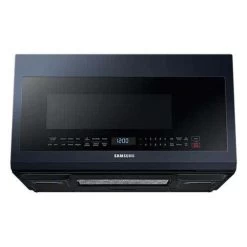 Samsung 2.1 Cu. Ft. Over The Range Microwave With 400 CFM And Glass Touch Control - Navy Steel (ME21A706BQN/AC) -Home Appliance Store e16079e37878b73ea6b3f11a8f4119244ae723c2d43ccfd9f51261b9144609aa