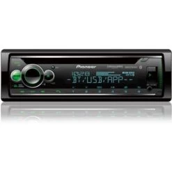 Pioneer Single Din Bluetooth CD Receiver With Smart Sync And Sirius XM Compatibility (DEHS6220BS)
