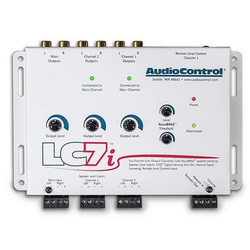 Audio Control LC7i Active 6 Channel Converter With AccuBASS (LC7I) 4 Audio Control LC7i Active 6 Channel Converter With AccuBASS (LC7I) - Image 2