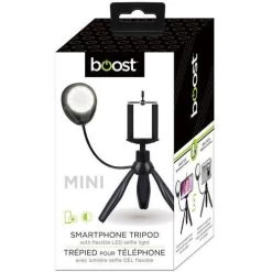 BOOST Mini Smartphone Tripod With Flexible Selfie Light (BTP382)