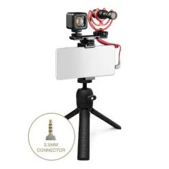 Rode Vlogger Filmmaking Kit For Mobile Phones With 3.5mm Input (VLOGVMICRO)