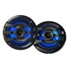 Kenwood 6.5" 2-Way LED Marine Speakers With Illumination - Pair - Black (KFC1673MRBL)