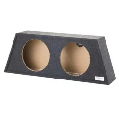 A Trend Dual 12" Sealed Carpeted Subwoofer Enclosure (A21212CP)