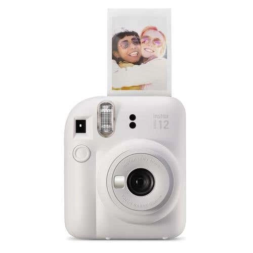 Fujifilm Instax Mini 12 Instant Camera - Clay White (600023272) 3 Fujifilm Instax Mini 12 Instant Camera - Clay White (600023272)
