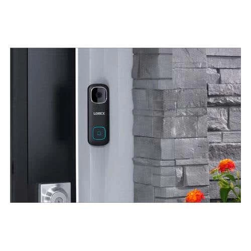 Lorex 2K Wi-Fi Video Doorbell (Wired, 32GB) - Black (B451AJDBC-F-OPENBOX) 10 Lorex 2K Wi-Fi Video Doorbell (Wired, 32GB) - Black (B451AJDBC-F-OPENBOX) - Image 8