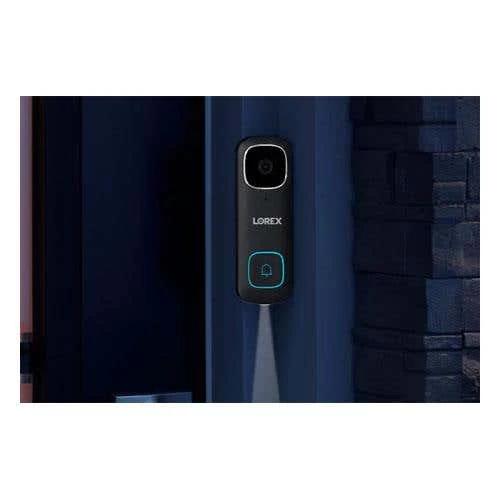 Lorex 2K Wi-Fi Video Doorbell (Wired, 32GB) - Black (B451AJDBC-F) 11 Lorex 2K Wi-Fi Video Doorbell (Wired, 32GB) - Black (B451AJDBC-F) - Image 9