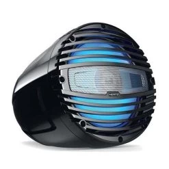 Hertz Marine Powersport 100 Watts RMS At 4 Ohms Tower Coaxial Speaker (EACH) - Flat Black (HTX8MFLC)