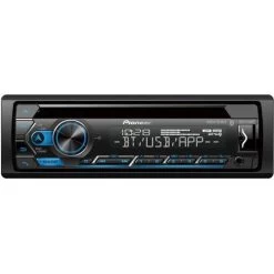 Pioneer Single Din Bluetooth CD Receiver With MIXTRAX, Smart Sync And FLAC Support (DEHS4200BT)