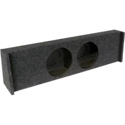 Atrend Dual 10" Custom Fit Sealed Enclosure For 09-15 Ford F150 Super Crew Cab (A36210CP)