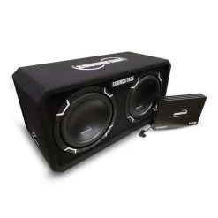 Soundstage BA Series Party Pack Dual 10" Loaded Subwoofer Enclosure With SSPP600.1 Mono Amplifier (SSBA210PP)
