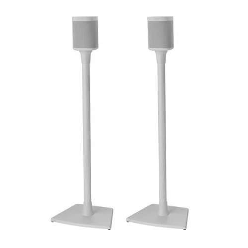 Sanus Wireless Speaker Stands For Sonos ONE PLAY:1 And PLAY:3 - Pair - White (WSS22W1) 4 Sanus Wireless Speaker Stands For Sonos ONE PLAY:1 And PLAY:3 - Pair - White (WSS22W1) - Image 2