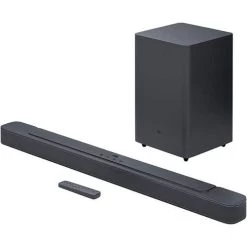 JBL Deep Bass 300-Watt 2.1 Channel Sound Bar With Wireless Subwoofer (JBL2GBAR21DB2BLKAM)