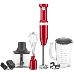 KitchenAid Variable Speed Cordless Hand Blender With Accessories (KHBBV83ER)
