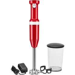 KitchenAid Variable Speed Cordless Hand Blender With Accessories (KHBBV83ER) -Home Appliance Store kitchenaid 3