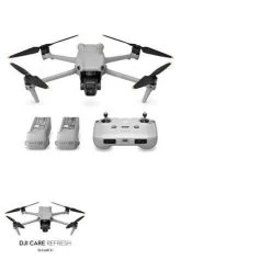 DJI Air 3 Fly More Combo With RC-N2 Controller + DJI Air 3 Care Refresh 2YR Plan (PKG005958)