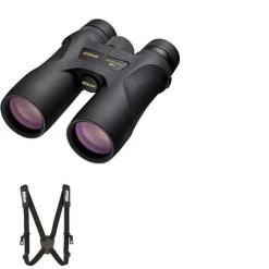 Nikon Prostaff 7S 8x42 Binoculars + Nikon Easy Carry Binocular Harness W/ Quick Release (PKG77477)