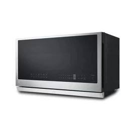 LG 2.1 Cu. Ft. Smart Over-the-Range Microwave With ExtendaVent 2.0 & EasyClean - Stainless Steel (MVEL2137F) -Home Appliance Store push 2